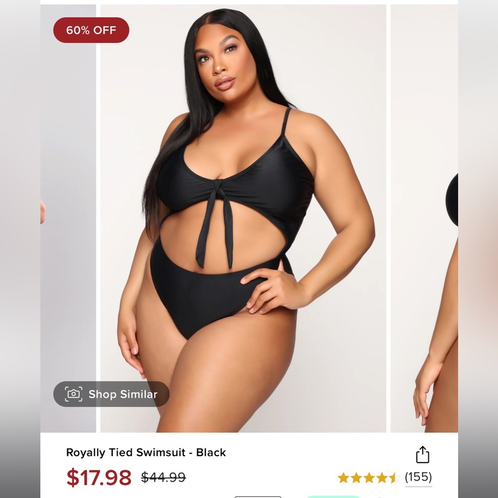 Fashion Nova One Piece Swimsuit